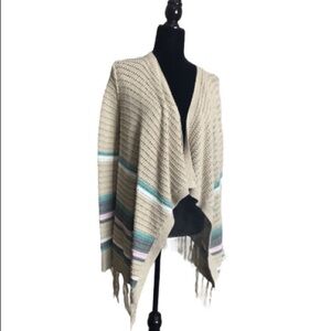 Bethany Mota open waterfall sweater